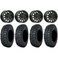 thumbnail image 1 of MSA Fang 14" Wheels Black 27" Klever X/T Tires Can-Am Commander Maverick Renegade Outlander Defender, 1 of 4