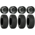 thumbnail image 1 of MSA Fang 14" Wheels Black 28" RT320 Tires Can-Am Commander Maverick Renegade Outlander Defender, 1 of 4