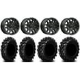 thumbnail image 1 of MSA Fang 14" Wheels Black 28" Swamp Lite Tires Can-Am Maverick X3 / Honda Pioneer 1000 / Talon, 1 of 4