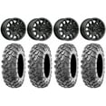 thumbnail image 1 of MSA Fang 14" Wheels Black 29" Carnage Tires Sportsman RZR Ranger, 1 of 4