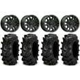 thumbnail image 1 of MSA Fang 14" Wheels Black 30" Cryptid Tires Polaris RZR XP 1000 / PRO XP / Ranger XP 900/1000, 1 of 4