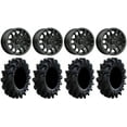 thumbnail image 1 of MSA Fang 14" Wheels Black 30" Intimidator Tires Sportsman RZR Ranger, 1 of 4