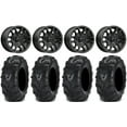 thumbnail image 1 of MSA Fang 14" Wheels Black 30" Mud Lite II Tires Kawasaki Mule Pro FXT, 1 of 4