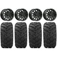 thumbnail image 1 of MSA Fang 14" Wheels Black 30" Reptile Tires Sportsman RZR Ranger, 1 of 4