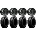 thumbnail image 1 of MSA Fang 14" Wheels Black 32" Carnivore Tires Can-Am Maverick X3 / Honda Pioneer 1000 / Talon, 1 of 4
