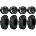 thumbnail image 1 of MSA Fang 14" Wheels Black 32" Klever X/T Tires Polaris RZR XP 1000 / PRO XP / Ranger XP 900/1000, 1 of 4