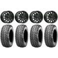 thumbnail image 1 of MSA Fang 14" Wheels Black 32" Liberty Tires Can-Am Commander Maverick Renegade Outlander Defender, 1 of 4