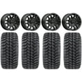 thumbnail image 1 of MSA Fang 14" Wheels Black 32" Regulator Tires Yamaha Viking Wolverine YXZ1000R CFMoto ZForce 950 UForce 1000, 1 of 4