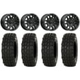 thumbnail image 1 of MSA Fang 14" Wheels Black 32" XComp ATR Tires Sportsman RZR Ranger, 1 of 4