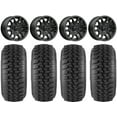 thumbnail image 1 of MSA Fang 15" Wheels Black 30" Desert Series Tires Polaris RZR XP 1000 / PRO XP / Ranger XP 900/1000, 1 of 4