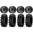 thumbnail image 1 of MSA Fang 15" Wheels Black 32" Cryptid Tires Can-Am Commander Maverick Renegade Outlander Defender, 1 of 4