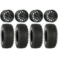 thumbnail image 1 of MSA Fang 15" Wheels Black 32" XC450 Tires Sportsman RZR Ranger, 1 of 4
