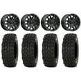 thumbnail image 1 of MSA Fang 15" Wheels Black 32" XComp ATR Tires Kawasaki Mule Pro FXT, 1 of 4