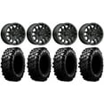 thumbnail image 1 of MSA Fang 15" Wheels Black 33" Carnivore Tires Can-Am Maverick X3 / Honda Pioneer 1000 / Talon, 1 of 4