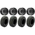 thumbnail image 1 of MSA Fang 15" Wheels Black 33" Crawler XR Tires Kawasaki Teryx Mule, 1 of 4