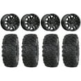 thumbnail image 1 of MSA Fang 15" Wheels Black 33" Roctane T4 Tires Polaris RZR XP 1000 / PRO XP / Ranger XP 900/1000, 1 of 4