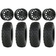 thumbnail image 1 of MSA Fang 15" Wheels Black 35" Chicane DS Tires Sportsman RZR Ranger, 1 of 4