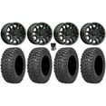 thumbnail image 1 of MSA Fang 15" Wheels Black (+38mm) 30" Trail Saw 2.0 Tires Kawasaki Teryx Mule, 1 of 4