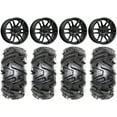 thumbnail image 1 of MSA Fang 18" Wheels Black 32" Moto MTC Tires Can-Am Maverick X3 / Honda Pioneer 1000 / Talon, 1 of 4