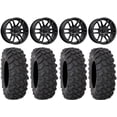 thumbnail image 1 of MSA Fang 20" Wheels Black 35" XTR370 Tires Sportsman RZR Ranger, 1 of 4
