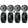 thumbnail image 1 of MSA Kore 14" Wheels Black 27" MT911 Tires Sportsman 550 850 1000, 1 of 4