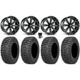 thumbnail image 1 of MSA Kore 14" Wheels Black 28" Trail Saw 2.0 Tires Can-Am Commander Maverick Renegade Outlander Defender, 1 of 4