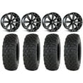 thumbnail image 1 of MSA Kore 14" Wheels Black 30" Chicane DS Tires Sportsman RZR Ranger, 1 of 4