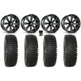 thumbnail image 1 of MSA Kore 14" Wheels Black 30" RC500 Tires Kawasaki Teryx Mule, 1 of 4