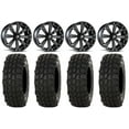 thumbnail image 1 of MSA Kore 14" Wheels Black 32" XComp ATR Tires Sportsman RZR Ranger, 1 of 4