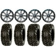 thumbnail image 1 of MSA Lok 14" UTV Wheels 27" Rip Saw Tires Kawasaki Teryx Mule, 1 of 4