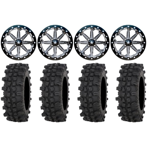 MSA Lok 14" UTV Wheels 30" ACP Tires Polaris RZR XP 1000 / PRO XP / Ranger XP 900/1000