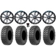 thumbnail image 1 of MSA Lok 14" Wheels Gunmetal 30" Alpha Tires Can-Am Maverick X3 / Honda Pioneer 1000 / Talon, 1 of 4