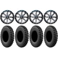 thumbnail image 1 of MSA Lok 15" ATV Wheels 32" MotoRally Tires Sportsman RZR Ranger, 1 of 4