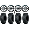 thumbnail image 1 of MSA Lok 15" Wheels Gunmetal 30" Tenacity XNR (8ply) Tires Polaris RZR XP 1000 / PRO XP / Ranger XP 900/1000, 1 of 4