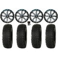 thumbnail image 1 of MSA Lok 15" Wheels Gunmetal 32" Roctane ST Tires Sportsman RZR Ranger, 1 of 4