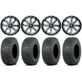 thumbnail image 1 of MSA Lok 15" Wheels Gunmetal 32" Terra Hook Tires Kawasaki Mule Pro FXT, 1 of 4