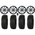 thumbnail image 1 of MSA Lok 15" Wheels Gunmetal 33" Roctane STX Tires Can-Am Maverick X3 / Honda Pioneer 1000 / Talon, 1 of 4