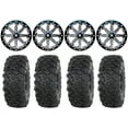 thumbnail image 1 of MSA Lok 15" Wheels Gunmetal 33" Roctane T4 Tires Polaris RZR XP 1000 / PRO XP / Ranger XP 900/1000, 1 of 4
