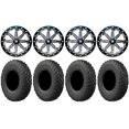 thumbnail image 1 of MSA Lok 15" Wheels Gunmetal 35" Gripper T/R/K Tires Kawasaki Mule Pro FXT, 1 of 4