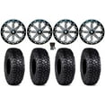 thumbnail image 1 of MSA Lok 15" Wheels Gunmetal 35" Intersect Tires Can-Am Commander Maverick Renegade Outlander Defender, 1 of 4