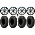 thumbnail image 1 of MSA Lok 15" Wheels Gunmetal 37" MotoCrusher Tires Kawasaki Mule Pro FXT, 1 of 4
