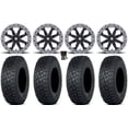 thumbnail image 1 of MSA Lok2 Bdlk 15" Wheels Bk 30" Tenacity XNR (8ply) Tires Kawasaki Mule Pro FXT, 1 of 4