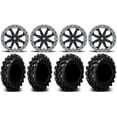 thumbnail image 1 of MSA Lok2 Beadlock 14" ATV Wheels 27" Swamp Lite Tires Honda Rincon Yamaha Rhino Kawasaki Brute Force Suzuki KingQuad, 1 of 4