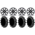 thumbnail image 1 of MSA Lok2 Beadlock 14" ATV Wheels 28" MotoHavok Tires Sportsman RZR Ranger, 1 of 4