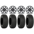 thumbnail image 1 of MSA Lok2 Beadlock 14" ATV Wheels 28" RT320 Tires Can-Am Commander Maverick Renegade Outlander Defender, 1 of 4
