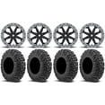 thumbnail image 1 of MSA Lok2 Beadlock 14" ATV Wheels 32" MotoVator Tires Can-Am Commander Maverick Renegade Outlander Defender, 1 of 4