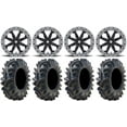thumbnail image 1 of MSA Lok2 Beadlock 14" ATV Wheels 32" Terminator Tires Sportsman RZR Ranger, 1 of 4