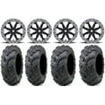 thumbnail image 1 of MSA Lok2 Beadlock 14" UTV Wheels 26" Zilla Tires Kawasaki Teryx Mule, 1 of 4