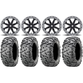 MSA Lok2 Beadlock 14" UTV Wheels 27" BigHorn 2.0 Tires Polaris RZR XP 1000 / PRO XP / Ranger XP 900/1000