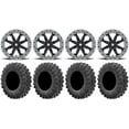 thumbnail image 1 of MSA Lok2 Beadlock 14" UTV Wheels 27" MotoRavage Tires Can-Am Maverick X3 / Honda Pioneer 1000 / Talon, 1 of 4